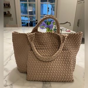 Naghedi St. Barths Medium Tote in Ecru